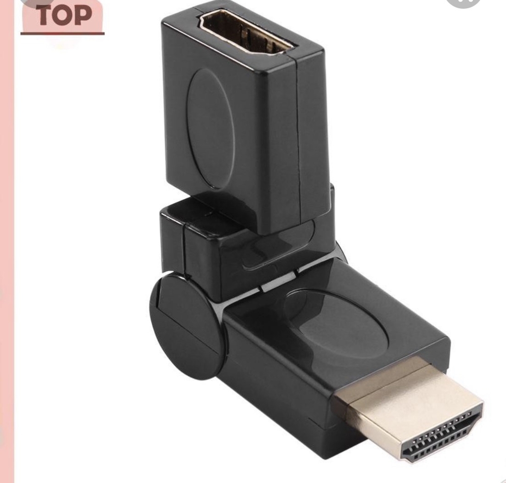 Đầu đổi HDMI xoay 360 độ