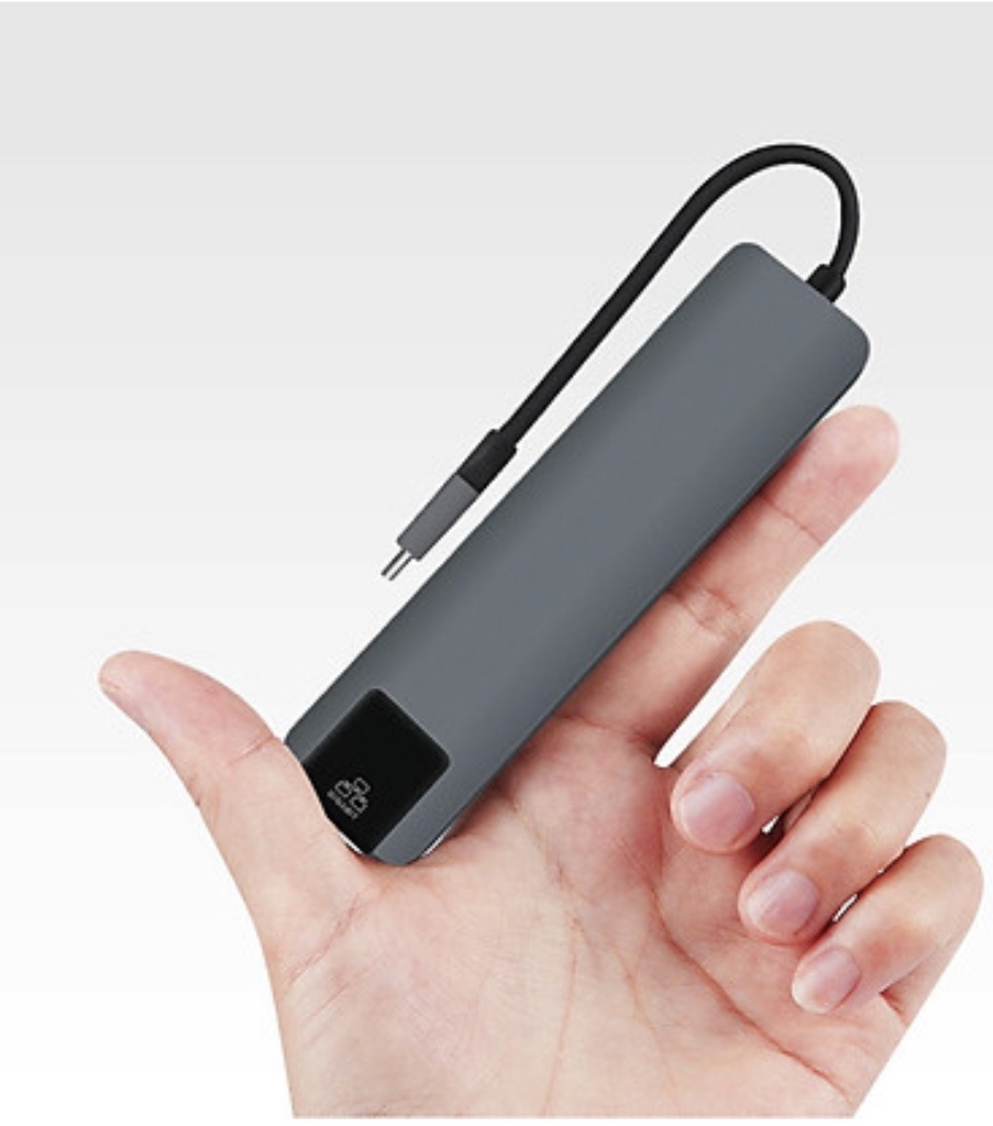 Cáp chuyển Type C(USB 3.1) 5 trong 1 tốc độ cao 4K HDMI/ RJ45 10/100