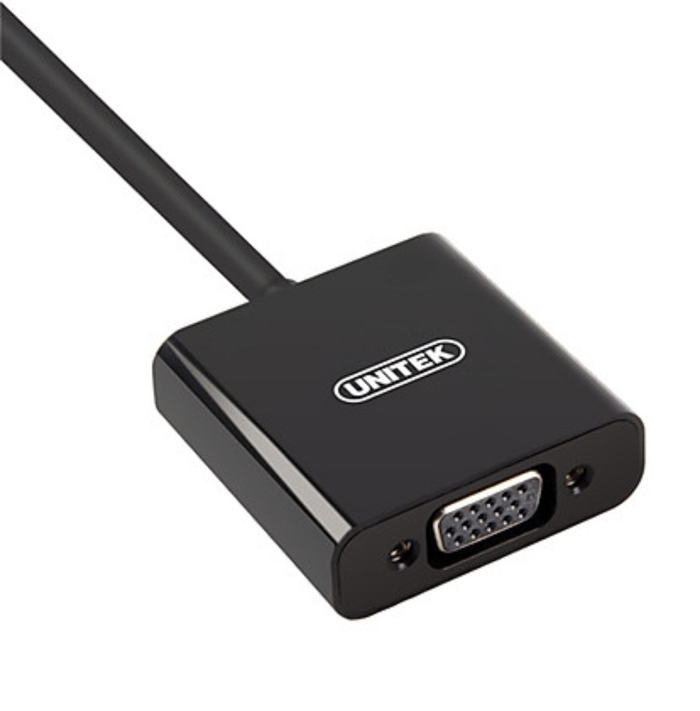 Cáp chuyển HDMI sang VGA Unitek V128ABK màu đen