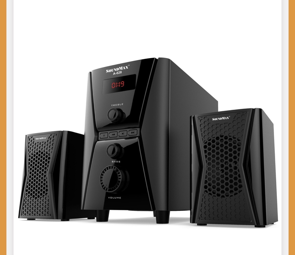 Loa vi tính SoundMax A828 2.1 có Bluetooth - Hàng Chính Hãng