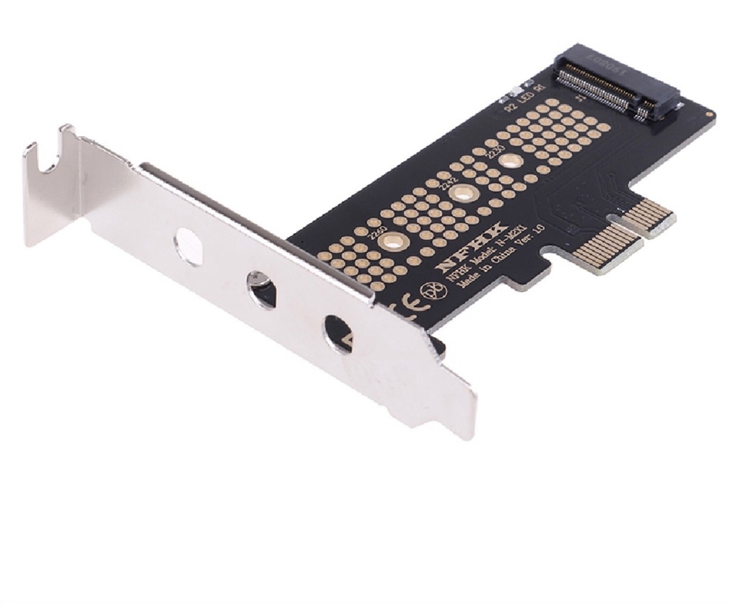 Card Chuyển Đổi M2 NVMe PCLE  Sang PCIE X1 Kèm Giá Đỡ Tiện Dụng