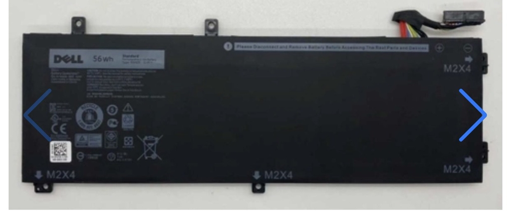 Pin Laptop Dell XPS 15 9560, 9570, 7590 Precision 5520, 5530, 5540. Vostro 15 7590 Inspiron 7590 7591 mã pin H5H20