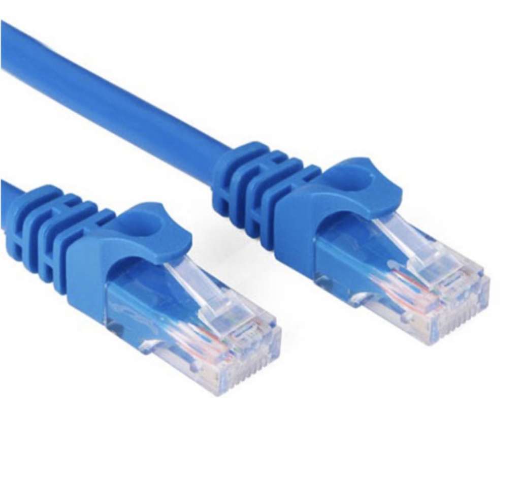 Cáp mạng Cat 6 dài 15M Ugreen NW102 đúc sẵn 2 đầu bấm màu xanh