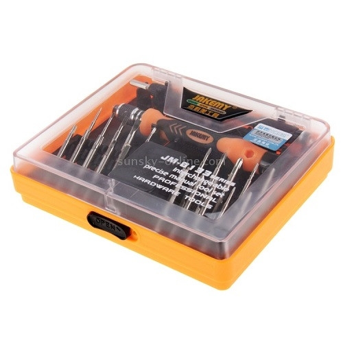 Jakemy Bộ vít đa năng Jakemy JM 8133 23 in 1 -Có cây nhíp kèm, cây nối dài cây vặn.