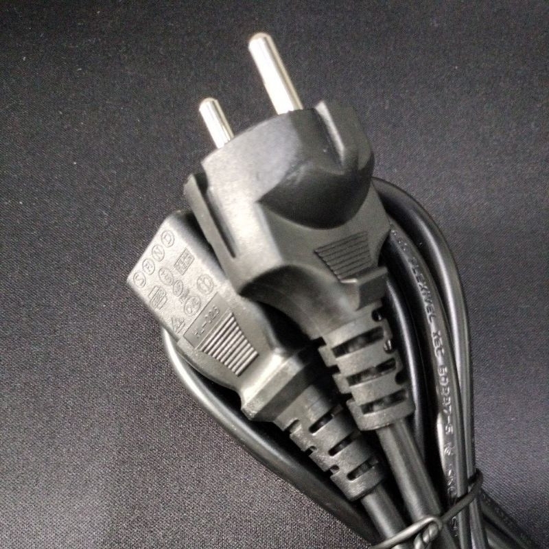 Dây cáp nguồn máy tính 2 chân loại cao cấp cáp