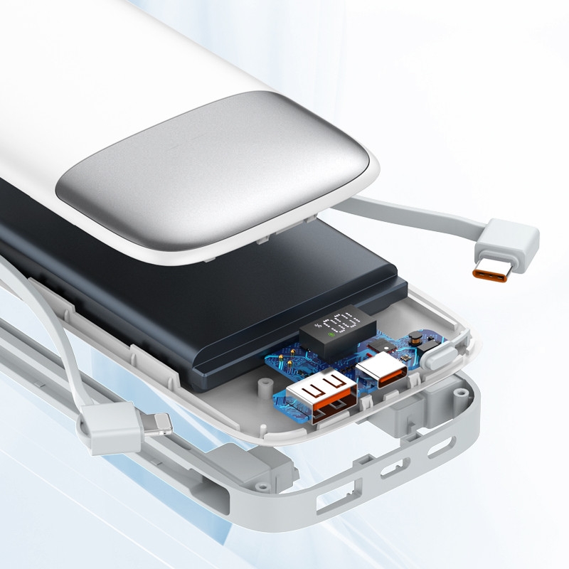 Sạc dự phòng LDNIO PQ20 PQ19 20.000mah 10.000mah có đèn led sạc nhiều thiết bị cùng lúc