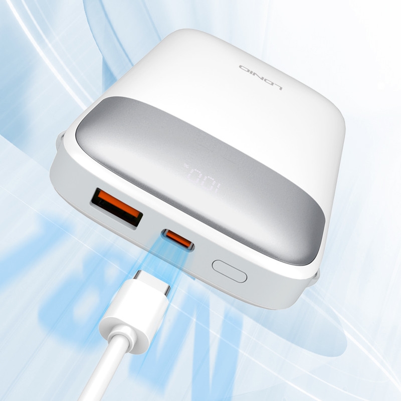 Sạc dự phòng LDNIO PQ20 PQ19 20.000mah 10.000mah có đèn led sạc nhiều thiết bị cùng lúc