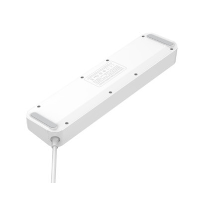 Ổ cắm điện đa năng LDNIO SC4408 4 cổng AC 4 cổng USB 2500W dài 2m màu trắng