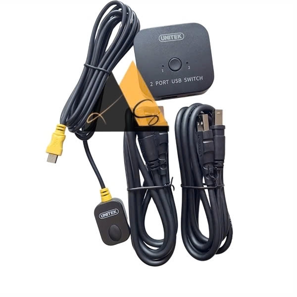 Bộ chia máy in dùng cho 2 CPU máy tính Unitek V157A USB 2.0
