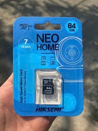 Thẻ nhớ MicroSD 64GB Hiksemi chuyên dụng cho camera HS-TF-D1(STD)/128G tốc độ ghi 50MB/s, tốc độ đọc 92MB/