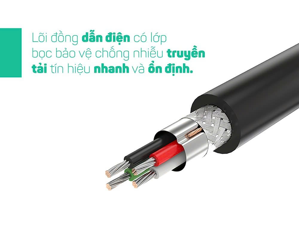 Ugreen Cáp USB nối dài 3.0 Ugreen 30127 US129 dài 1M 1.5M 3M