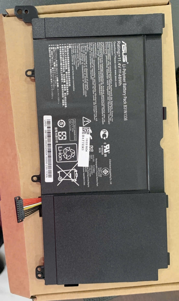 Pin laptop Asus VivoBook R553 R553L S551 S551L V551 K551 – S551 B31N1336 (ZIN) – 6 CELL