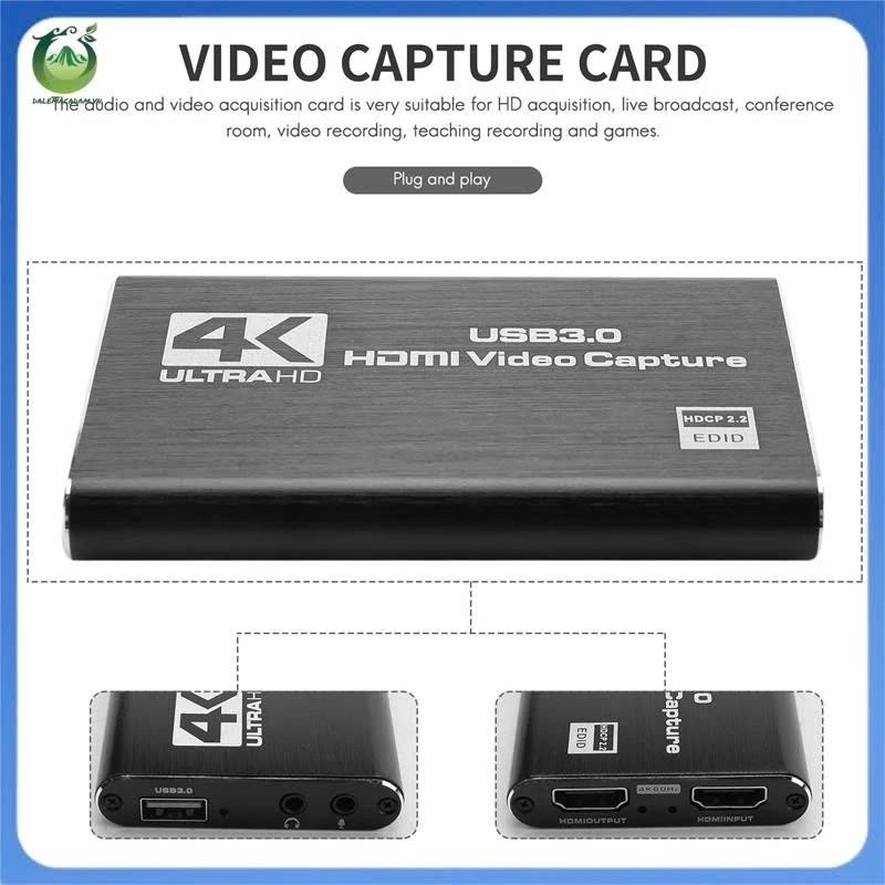 Cáp chuyển HDMI sang USB  Hdmi -Đầu ghi hình Video Capture dùng để livestream