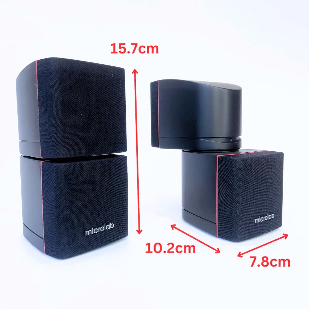 Loa Vi Tính Bluetooth Bass Cực Mạnh MICROLAB X2/X2BT, Công Suất 46W, Làm Việc, Chơi Game, Nghe Nhạc - Hàng Chính Hãng