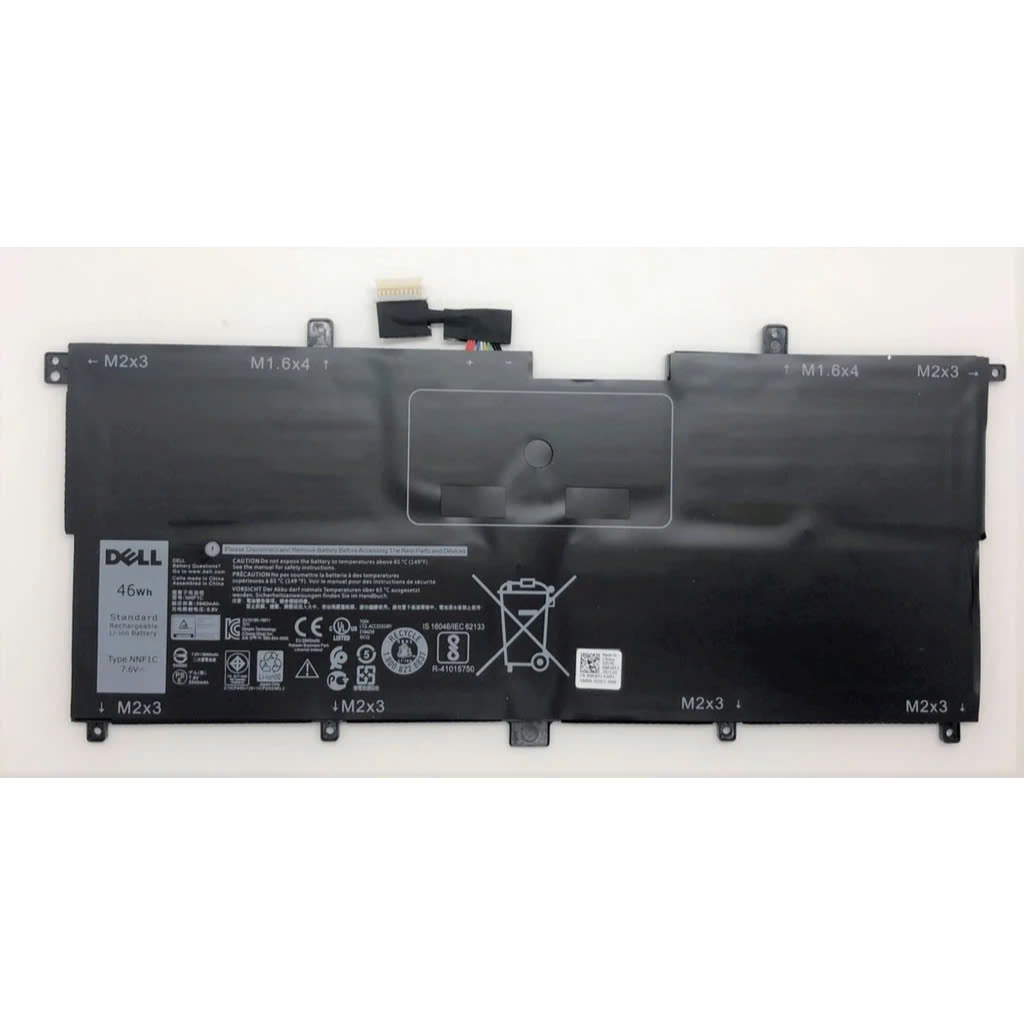 Pin laptop Dell XPS 13 9365 13-9365 NNF1C ,D1605TS D1805TS HMPFH  4 Cell