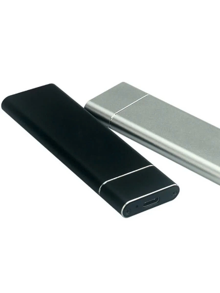 Hộp (Box) Đựng Ổ Cứng M2 NVME hoặc M2 Sata NGFF Ssd vỏ nhôm, cáp type C tuỳ chọn.
