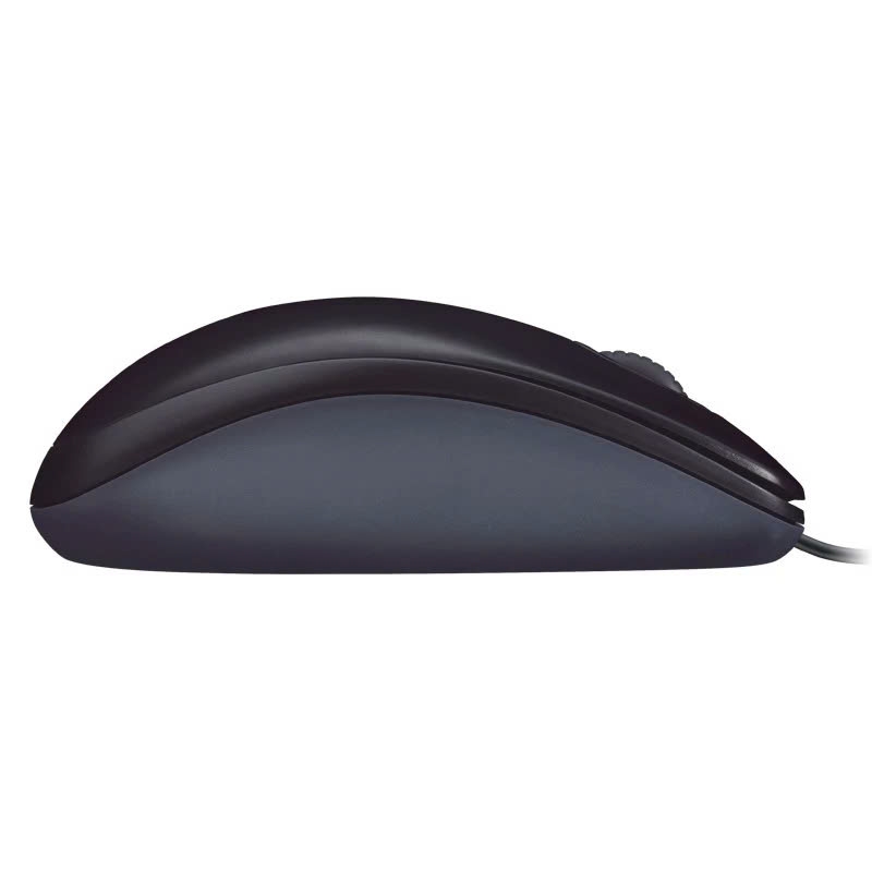 Chuột có dây Logitech M90 cổng USB 2.0 dài 1.8m màu đen xám