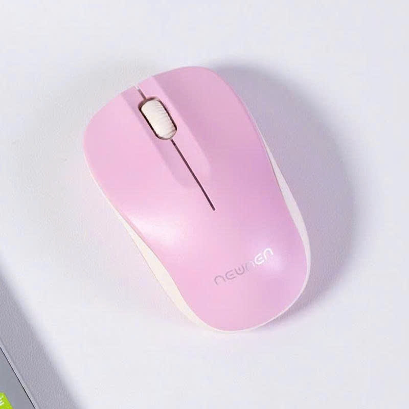 Chuột không dây Newmen F116 màu đen, xám, trắng tuỳ chọn