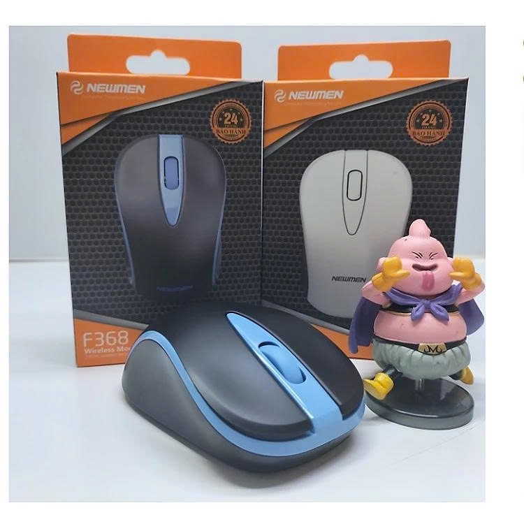 Chuột không dây Newmen F368 màu đen xanh