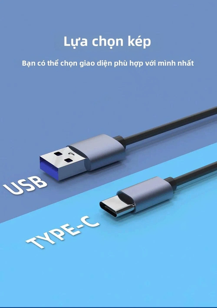 Đầu Đọc Thẻ Nhớ Đa Chức Năng Type C USB 2.0 6 Trong 1 SD/TF/XD/CF/M2 tùy chọn