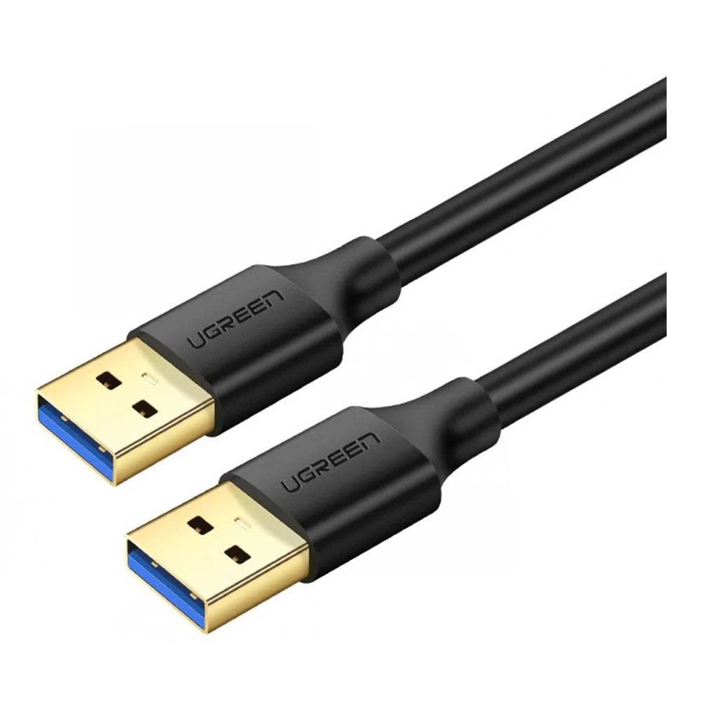 Cáp 2 đầu USB 3.0 Ugreen US128 dài 0.5M 1M màu đen, tùy chọn