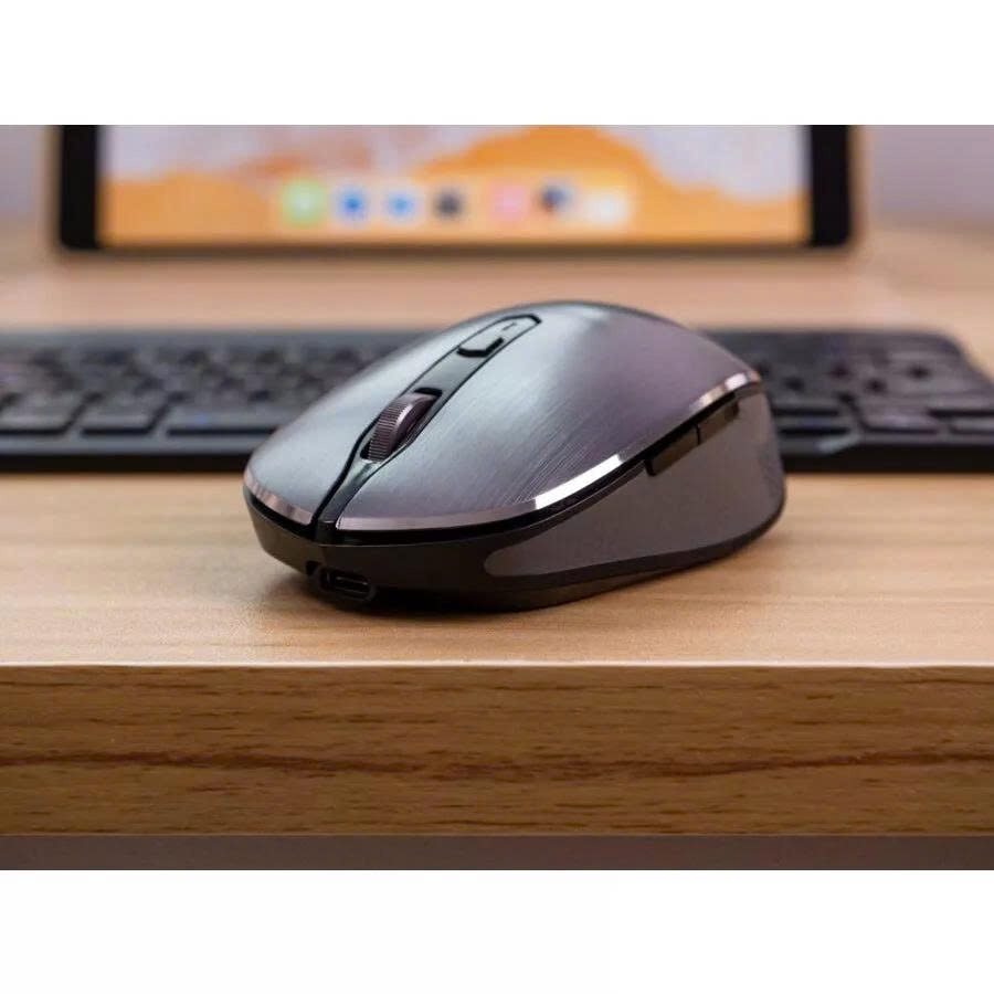 Chuột không dây và Bluetooth Newmen F900S màu xám