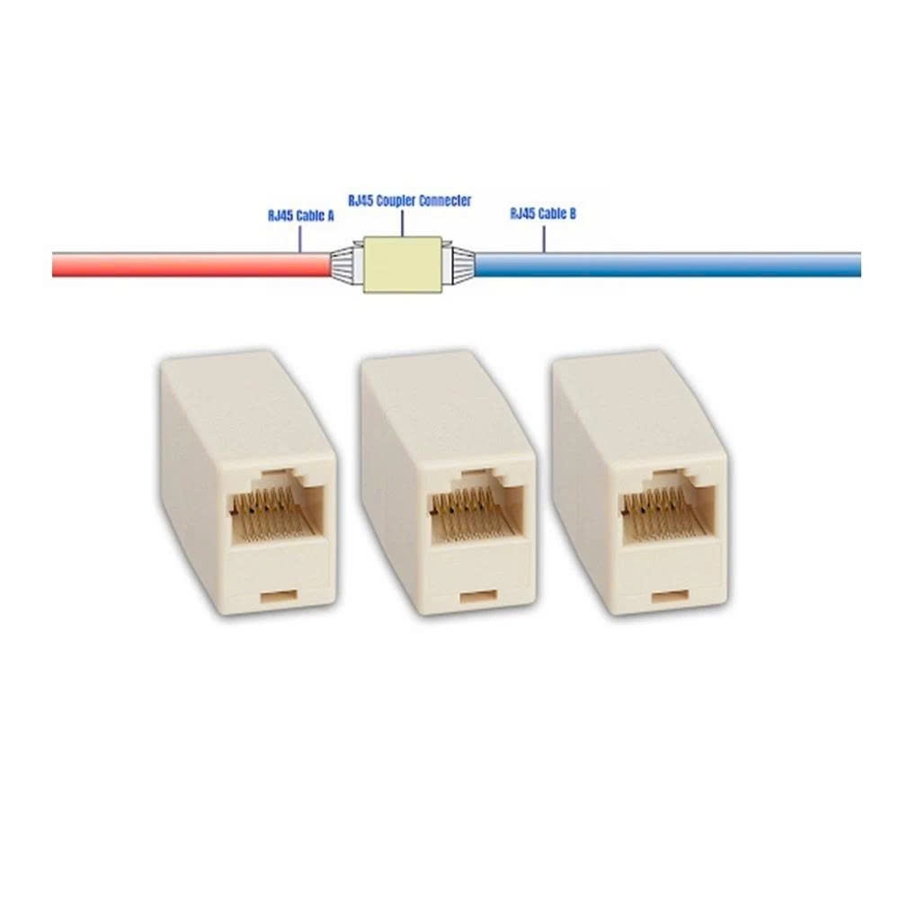 Đầu nối mạng RJ45 nối 2 dây mạng lại với nhau