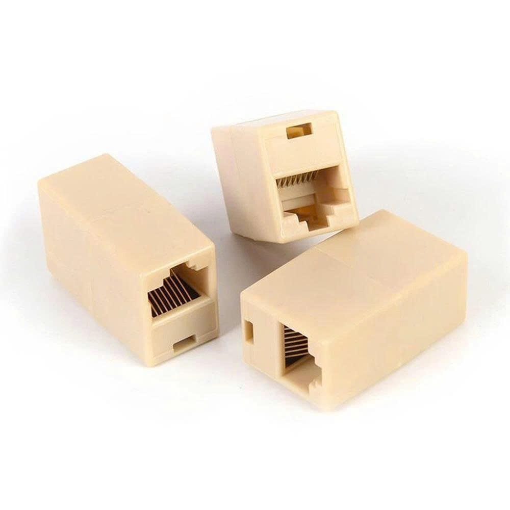 Đầu nối mạng RJ45 nối 2 dây mạng lại với nhau