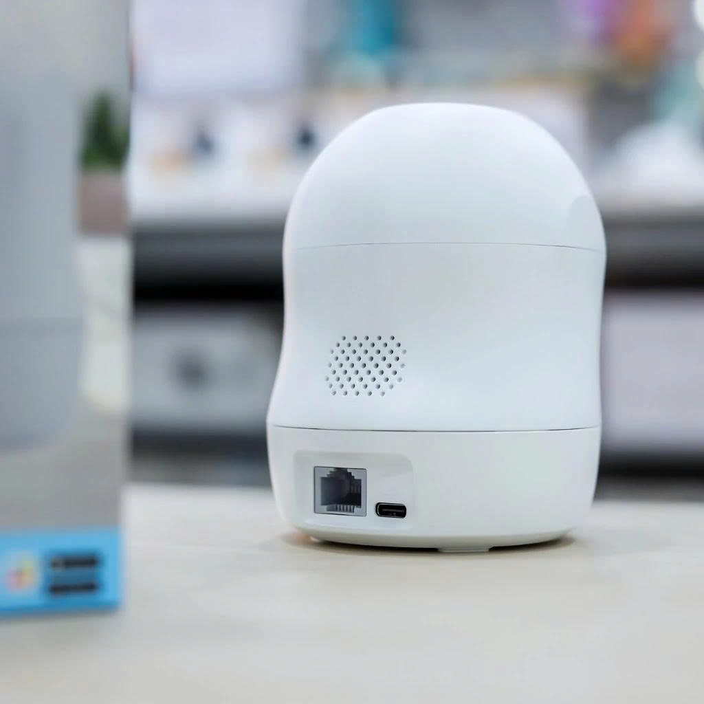 Camera không dây wifi Ezviz C6N G1 4K 8MP, đàm thoại, xoay 360, góc dọc rộng, đèn màu đêm khi có người