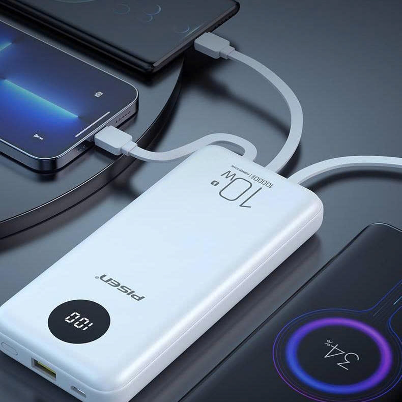 Pisen Sạc dự phòng Pisen TS D323 PowerFo Library 10000mAh(led)