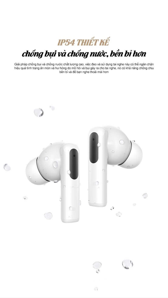 Tai nghe Bluetooth Pisen P2 BHD-TW13 Chống ồn kép ANC + ENC