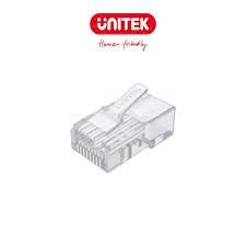 Combo 100 Đầu mạng RJ45 Cat6 xuyên thấu Unitek OT1091ATP01