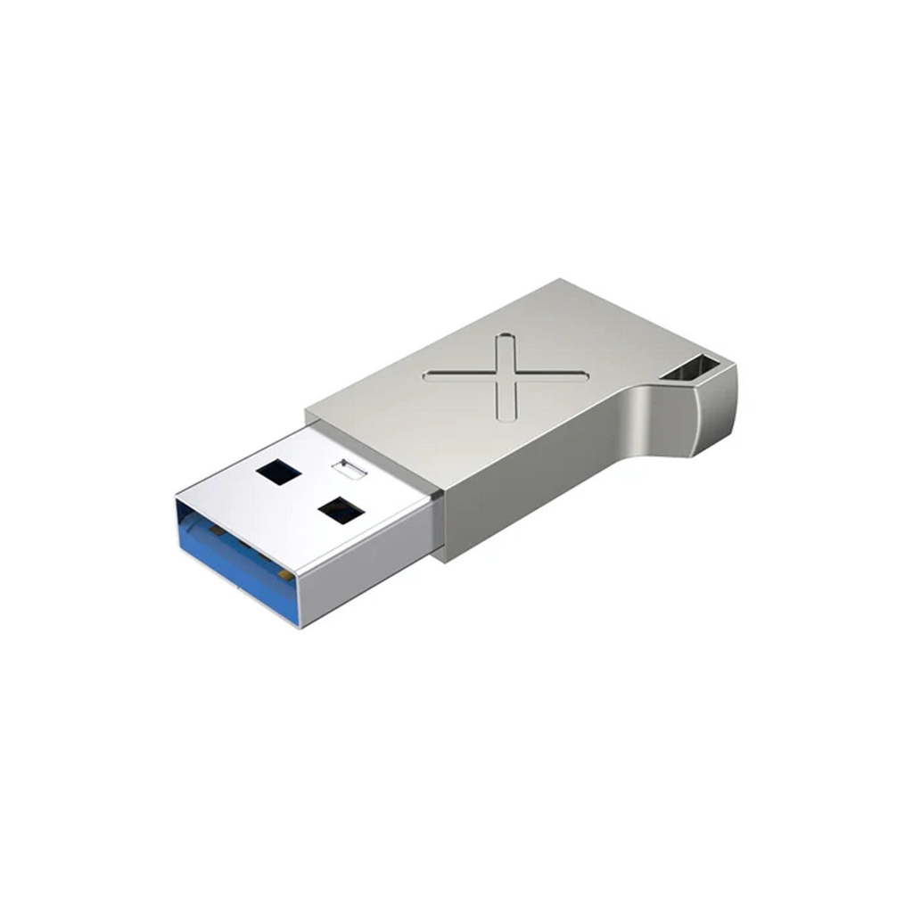 Đầu đổi USB 3.0 sang Type C Unitek A1034NI màu xám vỏ hợp kim nhôm