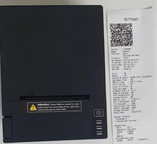 Máy in Bill in hóa đơn wifi Xprinter XP Q807UW