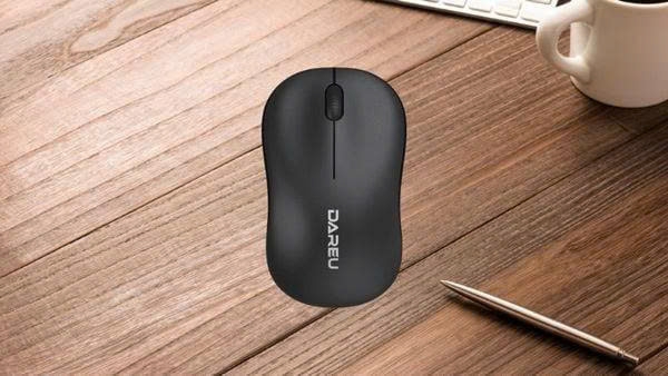 Chuột không dây Dareu LM106G màu đen