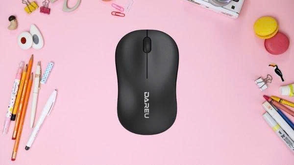 Chuột không dây Dareu LM106G màu đen