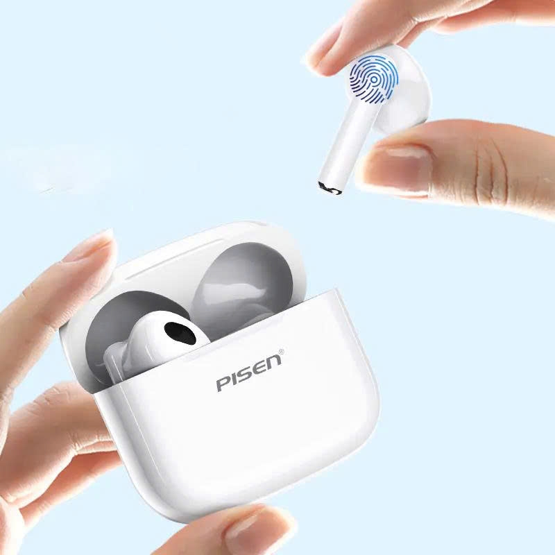 Pisen Tai nghe không dây Bluetooth True wireless Buds P1 PISEN BHD TW4 màu trắng