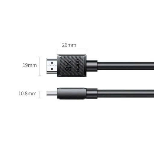 Ugreen Cáp HDMI 2.1 Ugreen 45433 HD175 dài 3M Hỗ Trợ 8K@60Hz, 4K@240Hz