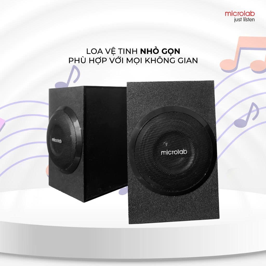 Loa Vi tính Bluetooth Microlab M380BT Bluetooth 2.1 – Công Suất 42W, AUX 3.5mm