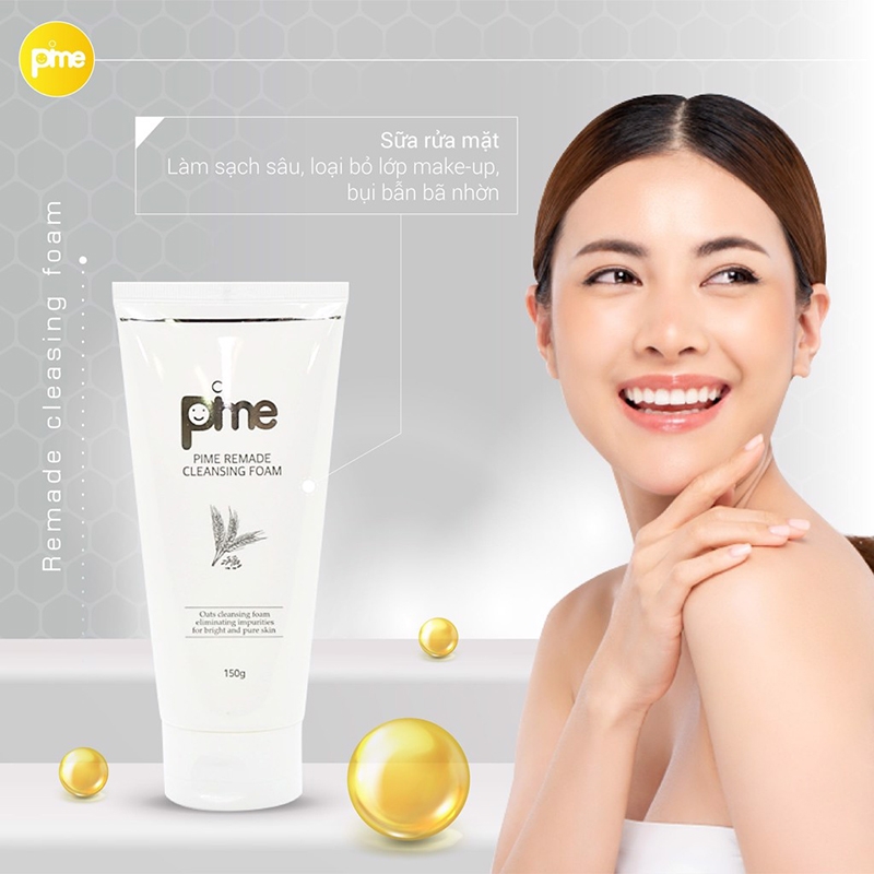 Sữa rửa mặt dịu nhẹ Pime Remade 150g