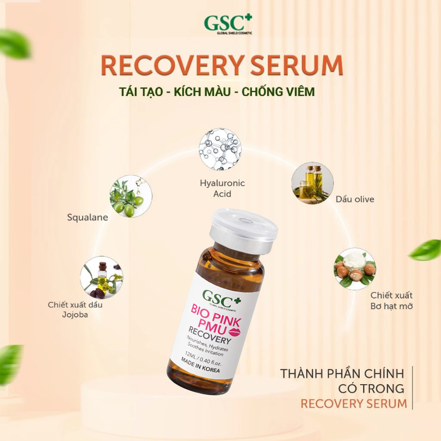 Tinh chất phục hồi da GSC 12ml