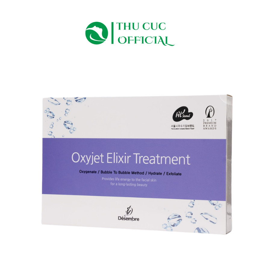 Bộ Trị Liệu Oxy Desembre Oxyjet Elixir Treatment set 10 lần