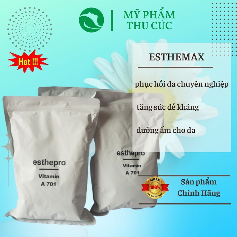 Mặt nạ Vitamin dạng cao su bột dẻo cho spa