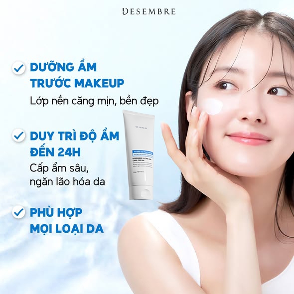 Kem dưỡng ẩm Desembre Hydro Science Hydro 24H Care Cream