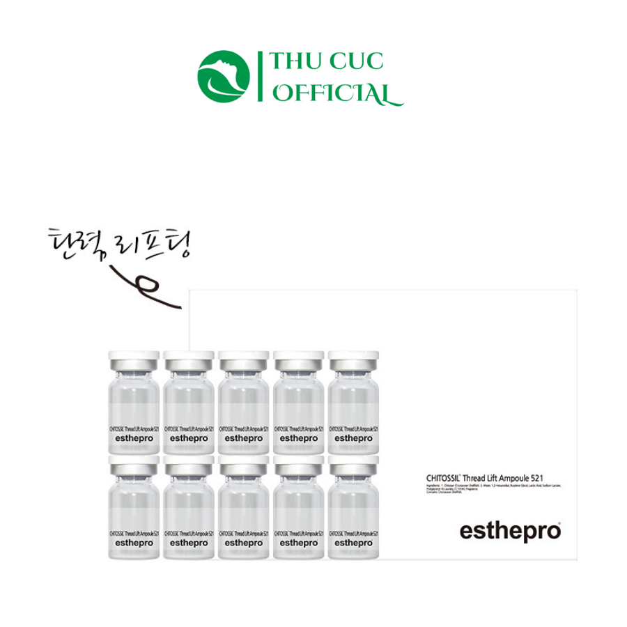 Tế bào gốc chỉ tơ tằm Esthemax Chitossil - Esthepro 521 Ampoule