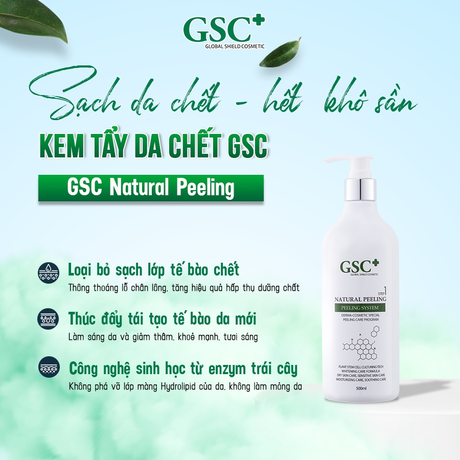 Kem tẩy da chết GSC+ 500ml