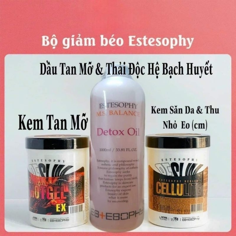 Bộ giảm béo Estesophy