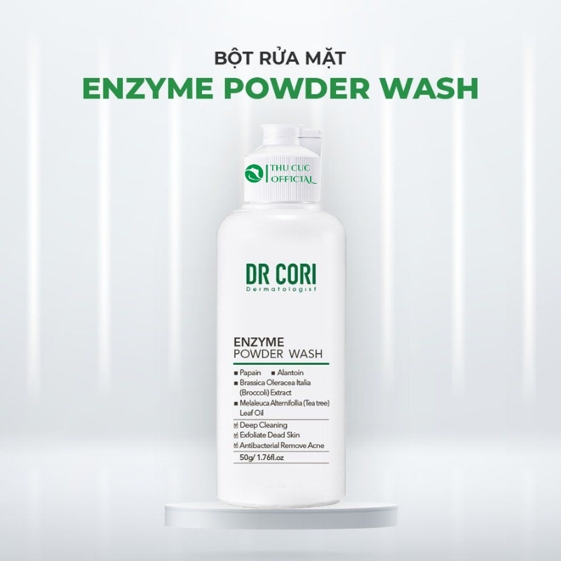 Bột rửa mặt DR PLUSCELL - Dr Cori Enzyme Powder Wash