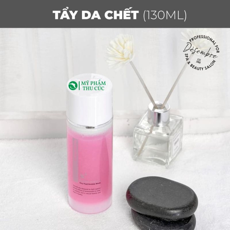 [Tặng mặt nạ] Bọt tẩy da chết Desembre Oxy Peel Bubble Mask 130ml