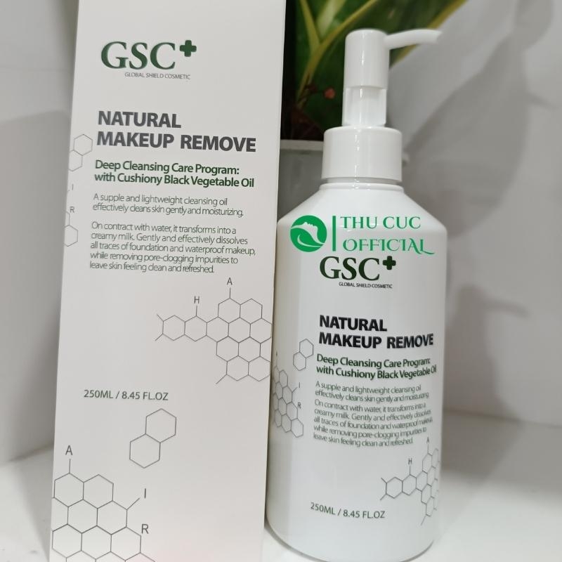 Dầu tẩy trang  GSC+ Natural Makeup Remove size 250ml